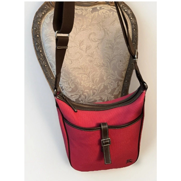 Burberry Pink and Brown Crossbody Bag - Picture 3 of 13